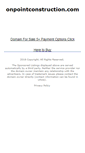 Mobile Screenshot of onpointconstruction.com