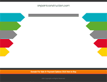Tablet Screenshot of onpointconstruction.com